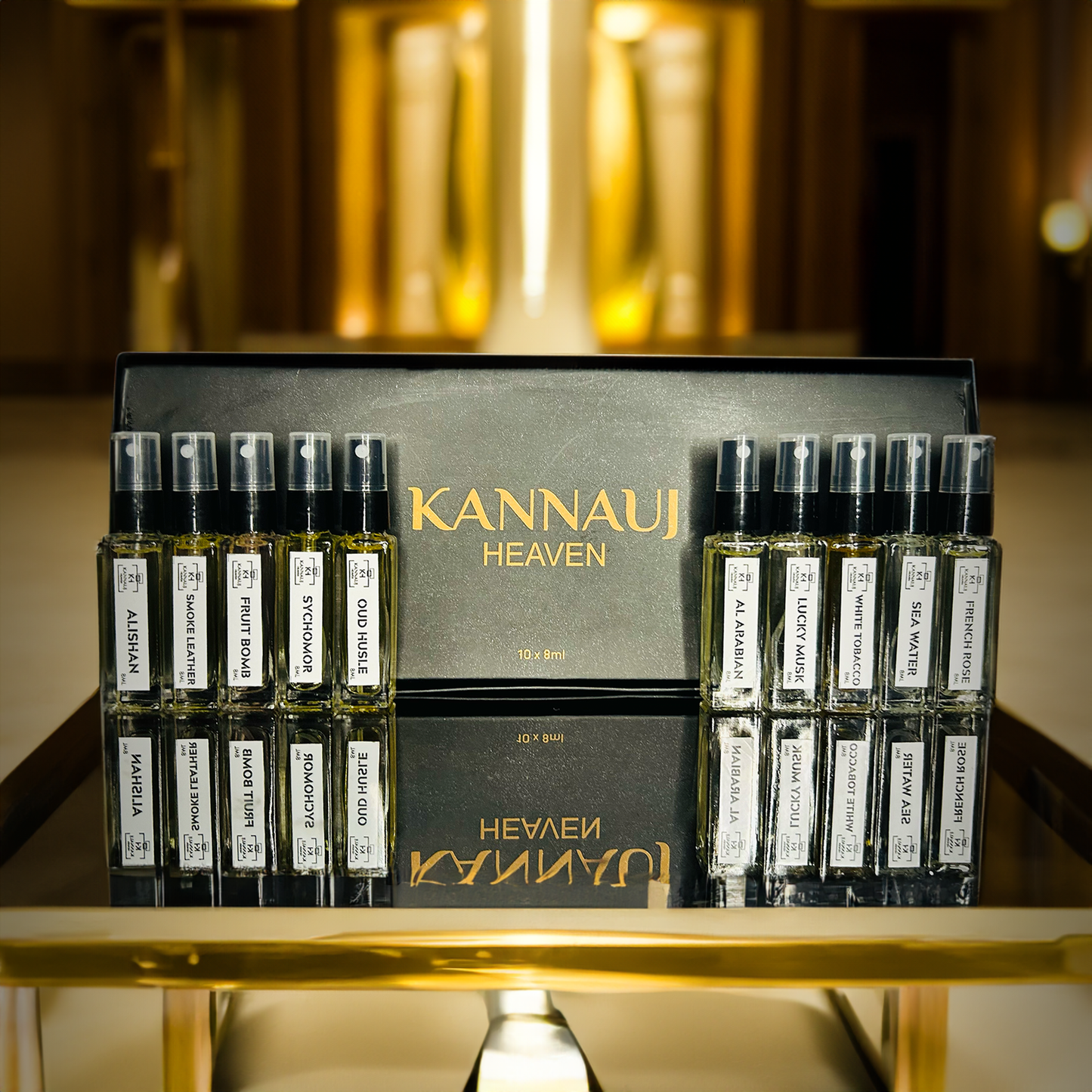Premium Perfume Sample Set of 10
