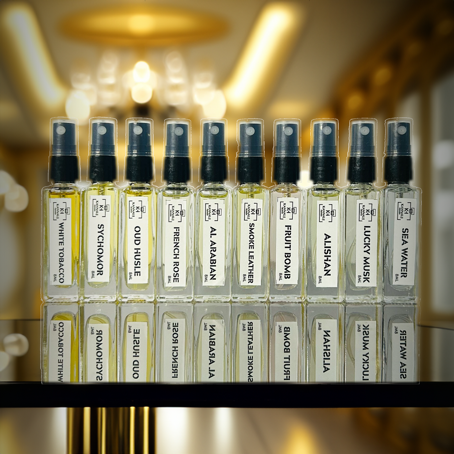 Premium Perfume Sample Set of 10